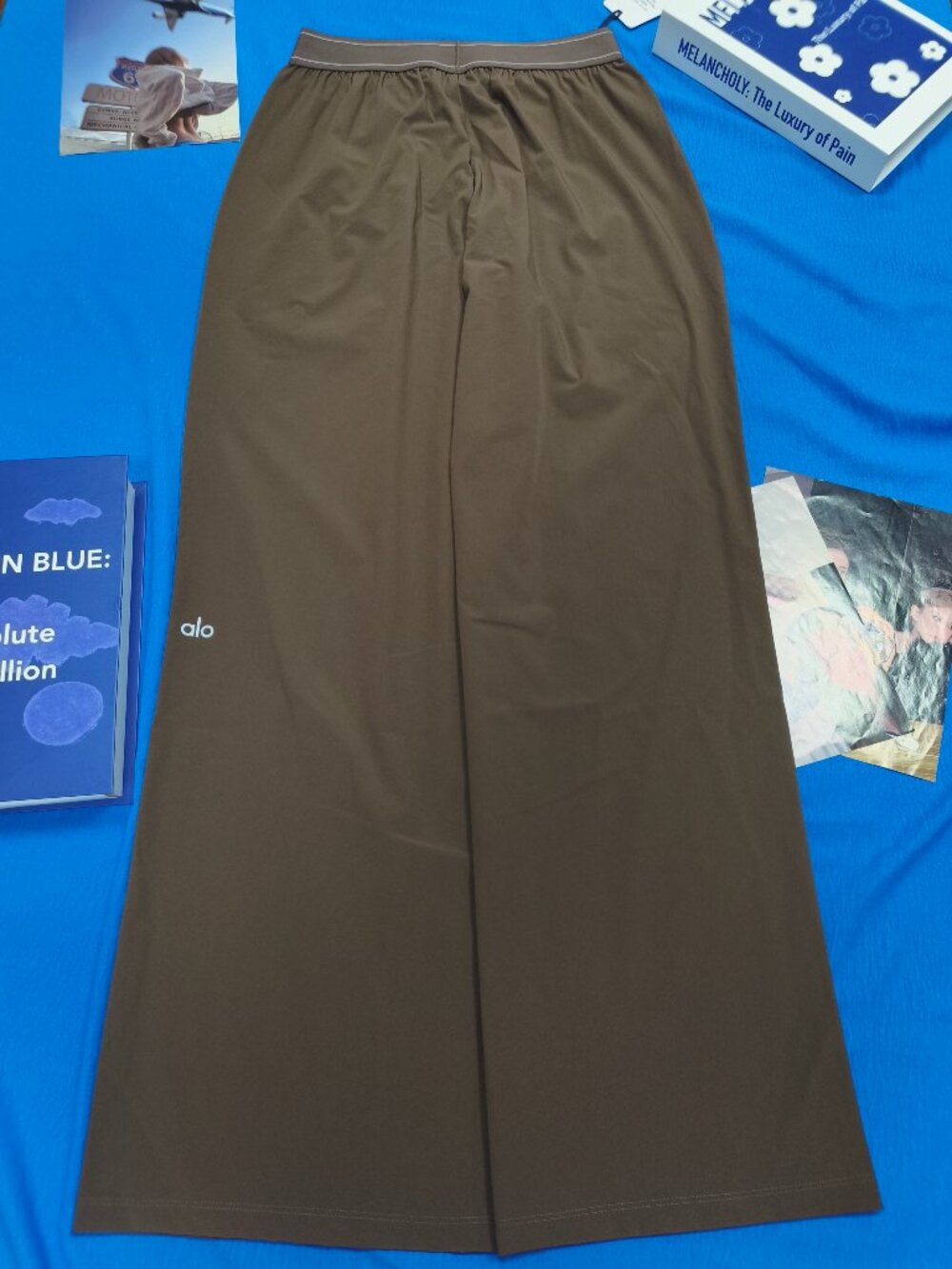 Alo Yoga Espresso Suit Up Casual Daily Trouser High Quality(Regular XS-S)🏡🌟NWT - Picture 3 of 7